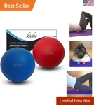Durable Yoga Therapy Balls For Muscle Relief And Stress Reduction - Set Of 2. Fixed Price $11.69.