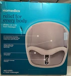 Homedics Shiatsu Air Max Foot Massager New Box 2023 FMS-307HJ-GY Soothing Heat. Fixed Price $99.00.