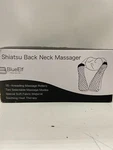 Blue Elf Shiatsu Neck Massager, Back Shoulder With Heat. Fixed Price $26.99.
