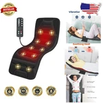 Full Body Massage Mat Heat 10 Motors Vibration Pad Foldable Stress Relief. Fixed Price $141.29.