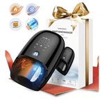Ehightop Hand Massager With Kneading Rollers Cordless Heat & Compression. Fixed Price $69.99.