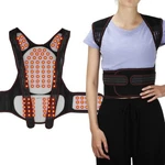 Women Tourmaline Magnetic Self Heating Belts Back Support Waist Brace Therapy Us. Fixed Price $19.79.