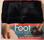 Foot Massager Vibration Black Plush Comfort Fabric - Aa Batteries Not Included. Fixed Price $19.98.