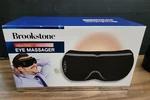 Brookstone Heating Massager Vibrating Therapy Soothes Tired Eyes B3. Fixed Price $19.99.