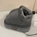 Snailax Electric Shiatsu Foot Massager With Heat Gray Model SL-542BGE. Fixed Price $19.99.