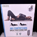 New Homedics Air Compression Back Stretching Mat 41"L X 20"W Grey BM-AC105. Fixed Price $199.95.