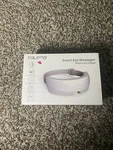Toloco TL-EM08 Gray White Usb Bluetooth Music Smart Eye Massager With Heat. Fixed Price $30.68.