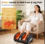 Tisscare Foot Massager For Neuropathy: Shiatsu Feet With Heat. Fixed Price $68.00.