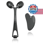 Yeamon Gua Sha Facial Tools And Face Roller Set, Massage For Women. Fixed Price $47.67.