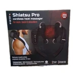 Fitrx Shiatsu Pro Back, Shoulder, Neck Cordless Heated Massager Open Box. Fixed Price $26.97.
