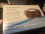 Healthmateforever Brown Full Body Massager. Fixed Price $40.00.