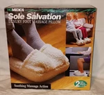 Vintage Homedics Sole Salvation Luxury Foot Massager Pillow Excellent Condition. Fixed Price $20.00.