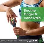Gaiam Finger Massager Dual-sided Hand. Fixed Price $18.40.