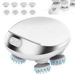 Mountrax 5 In 1 Electric Scalp Massager, Portable Heated Head Hair White. Fixed Price $77.33.