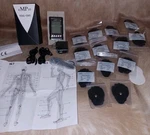 EMP10 Tens/ems Portable Unit Black Brand New Open Box ++ 13 Extra Electrodes. Fixed Price $125.00.