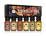 P&j Trading Fragrance Oil Cookies Cakes Set Candle 0.34 Fl Oz (pack Of 6). Fixed Price $27.99.