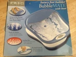 Homedics Body Basics BM-250 Luxury Foot Bubbler With Heat (new)(bluewhite). Fixed Price $55.00.