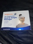 Walgreens Air Compression Head And Temple Massager, Rechargeable, New. Fixed Price $24.99.