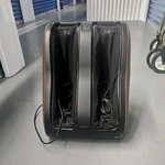 Brookstone Therasqueeze Ii Foot Massage Machine Black Brown Corded Electric 110V. Fixed Price $80.00.