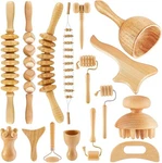16-IN-1 Wood Therapy Massage Tools Set Maderoterapia Kit For Bo.... Fixed Price $117.78.