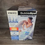 New Homedics Bubble Spa W/ Heat Massager BMAT-1. Fixed Price $99.99.