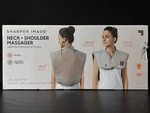 Sharper Image Heated Neck And Shoulder Massager Wrap. Fixed Price $22.00.