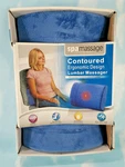 Spa Contoured Ergonomic Design Lumbar Massager Pillow Nib. Fixed Price $21.99.