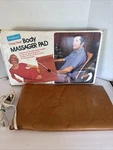 1976 Pollenex B-3000 Contour Back Massager Pad With Heat Works. Fixed Price $30.00.