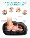 Nekteck Foot Massager Heat Air Compression Shiatsu Kneading NK-FM06 Dark Gray. Fixed Price $73.73.