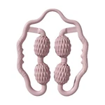 Tomoo 4 Wheels Muscle Roller Massager With Circular Leg Clamps - 360 Pink. Fixed Price $22.84.