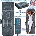 Electric Massage Full Body Mat Vibrating Heat Pad Thick Memory Foam Cushion Bed. Fixed Price $139.90.