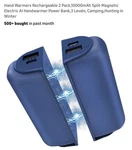Portable Magnetic Hand Warmers 2-PACK Rechargeable Reusable Electric. Fixed Price $20.00.