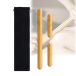 3PCS 100% Natural Solid Bamboo Massage Sticks,guasha Rollers F.... Fixed Price $30.00.
