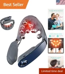Foldable Neck Massager For Pain Relief Deep Tissue Vibration Cordless Travel .... Fixed Price $289.55.