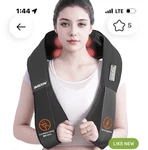 Amzpony Cordless Neck Massager For Pain Relief Deep Tissue, Rechargeable. Fixed Price $24.99.