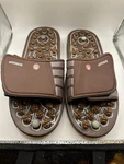 Byriver Acupressure Foot Massager Slippers Reflexology Sandals Sz. Fixed Price $10.00.