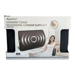 Healthtouch Memory Foam Massaging Lumbar Support Vibration Pillow Black. Fixed Price $16.99.