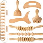 Therapy For Body SHAPING,8 1 Massage Tools,wooden Gua. Fixed Price $54.95.