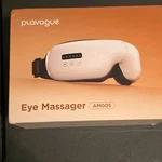 Plavogue AM005 Electric Eye Massager Foldable Heated Bluetooth Portable White. Fixed Price $26.24.