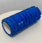 Foam Roller YES4ALL Massage Muscle Recovery Blue & White Hollow 13 Inch. Fixed Price $12.00.
