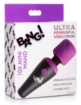 10X Ultra Powerful Silicone Mini Wand Usb Rechargeable Cordless Massager. Fixed Price $35.41.