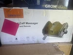 Caresky Foot And Calf Massager With Heating Remote, Black. Fixed Price $75.00.