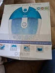 Conair Foot Spa With Bubbles Heat Massage - 1CT Light Blue Pumice Stone Attachme. Fixed Price $15.50.