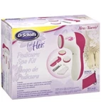 (1) Brand New Dr. Scholl's For Her Pedicure Spa Kit Slight Box Wear. Fixed Price $39.99.