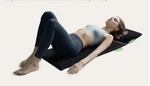 Ayurmat Premium Black Acupressure And Pillow Set Natural Eco-friendly Linen. Fixed Price $50.00.