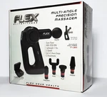 Flex Elite Fitness Multi Angle Precision Massager, 5 Attachments & Travel Case. Fixed Price $54.95.