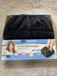 Nib Spa Vibrating Foot Massager Black Comfort Fabric. Fixed Price $15.00.