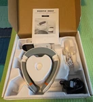 Sharper Image 3-IN-1 Heated Neck Therapy With Remote. Used Few Times.. Fixed Price $39.00.