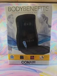 Conair Body Benefits Heated Massaging Back & Seat Cushion, Black. Fixed Price $24.99.