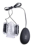 Trinity Men Twin Bullet Penis Head Teaser With Remote Control. Fixed Price $28.99.